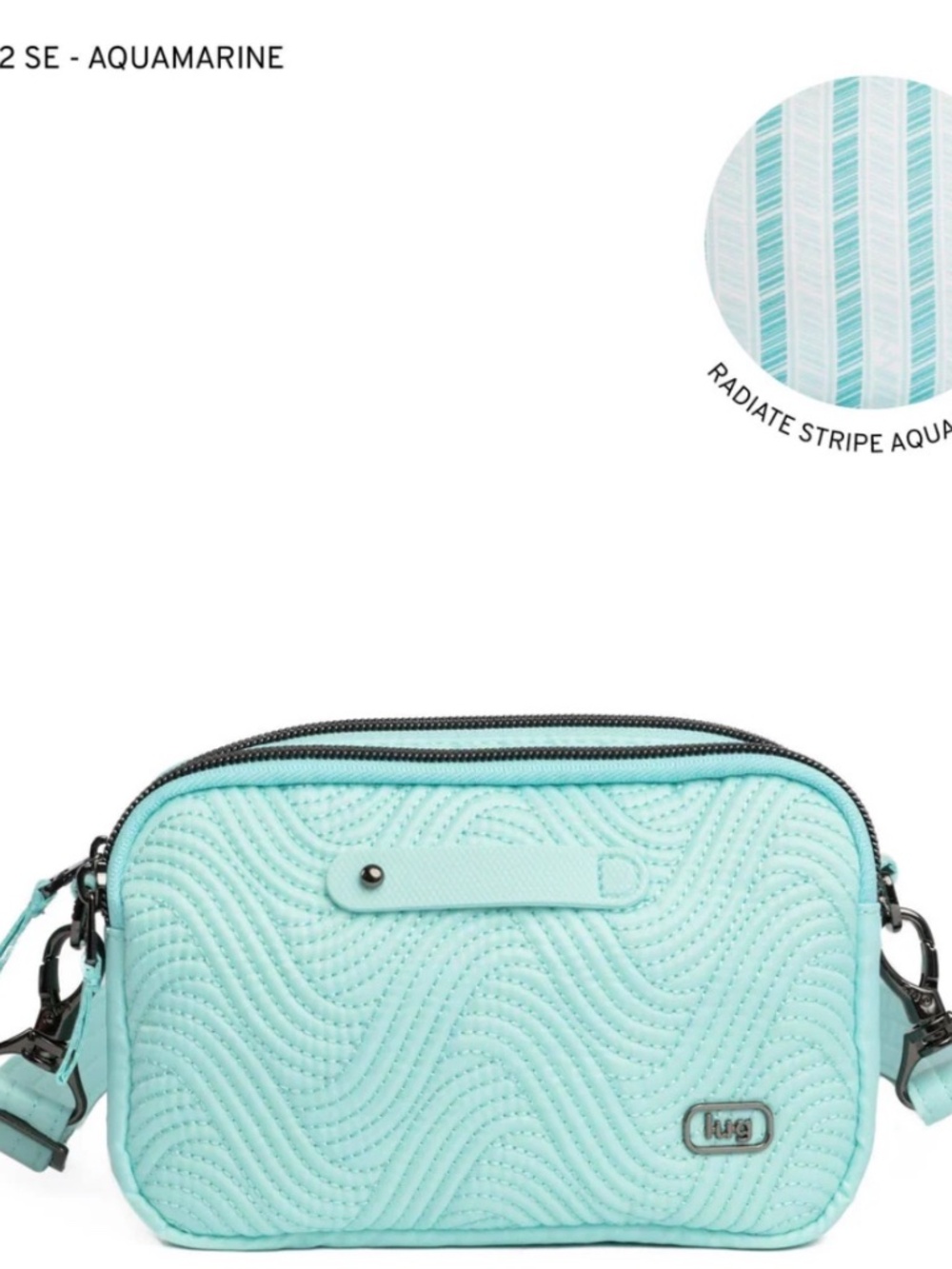 Lug Aquamarine Coupe SE 2 Convertible Crossbody